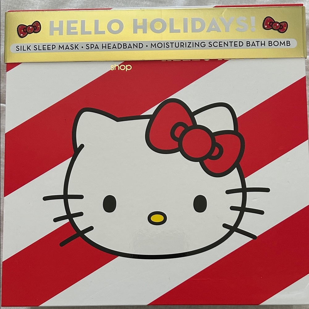 NEW - Creme Shop Hello Kitty Holiday Spa Set